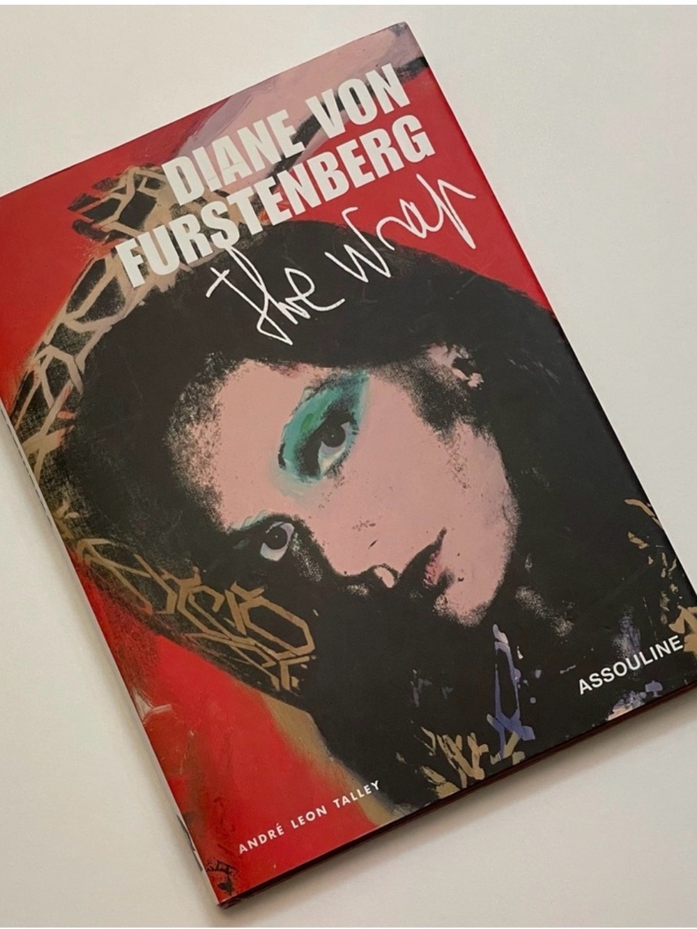 DVF Diane Von Furstenberg The Wrap Vintage Hardcover Book